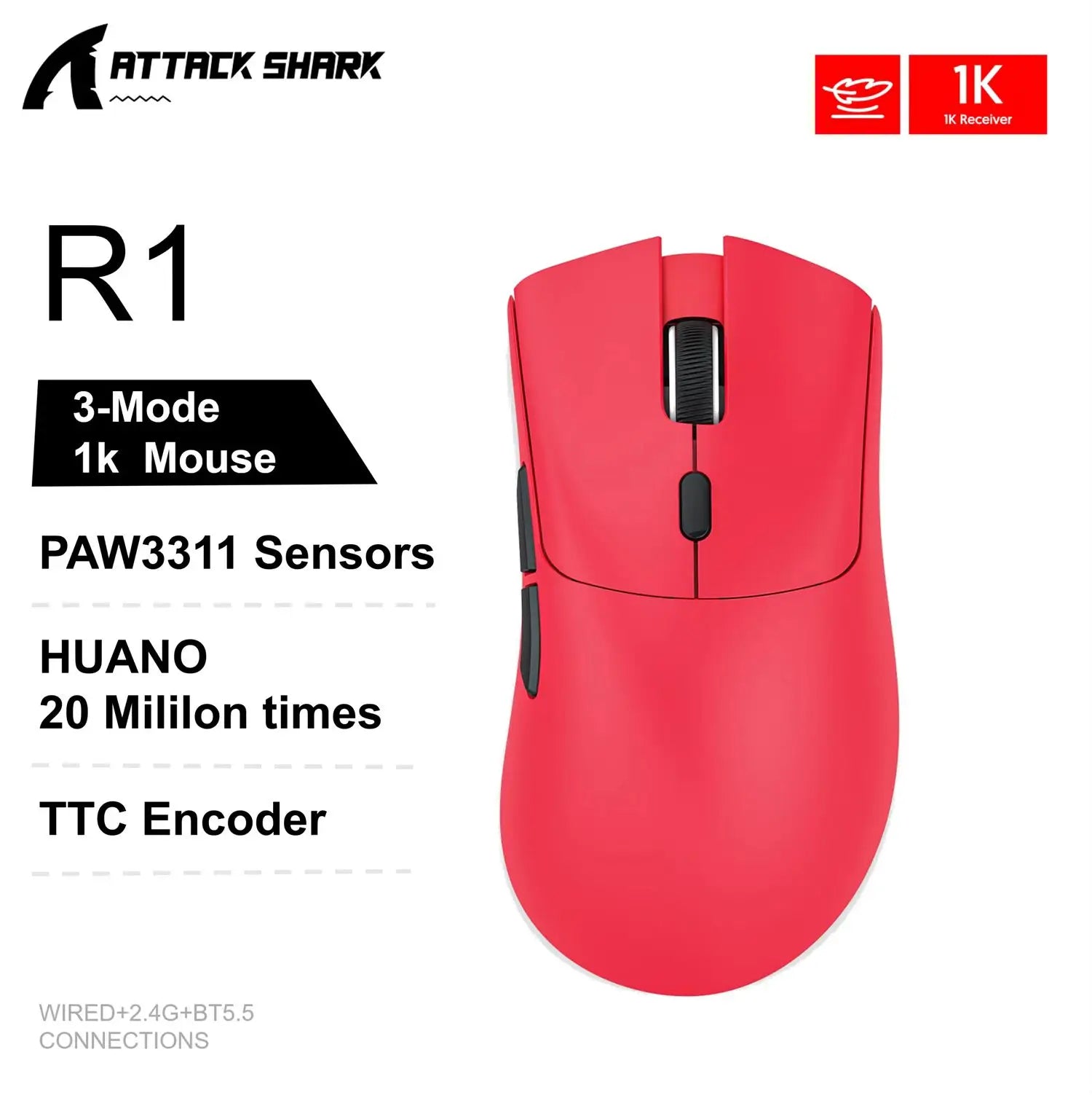 Attack Shark Gaming Mouse