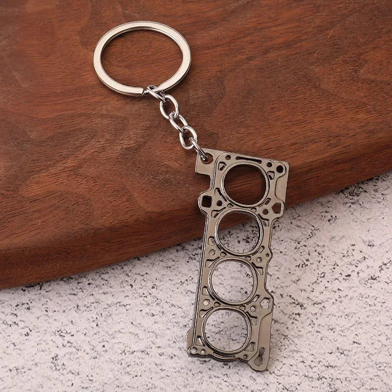 Gearbox Car Keychain Pendant
