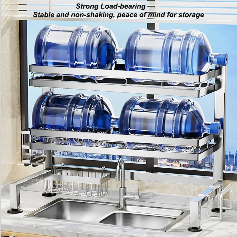 Multifunction Metal Dish Rack