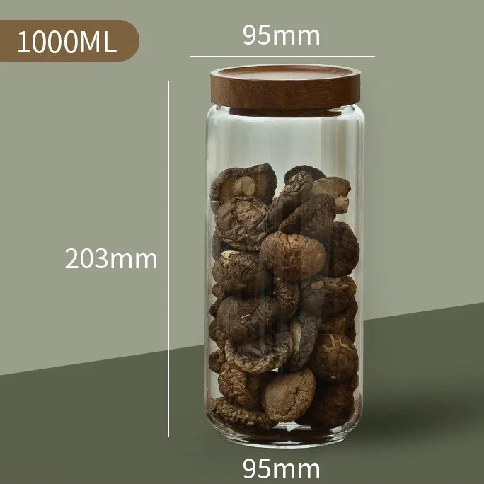 Airtight Glass Storage Canister