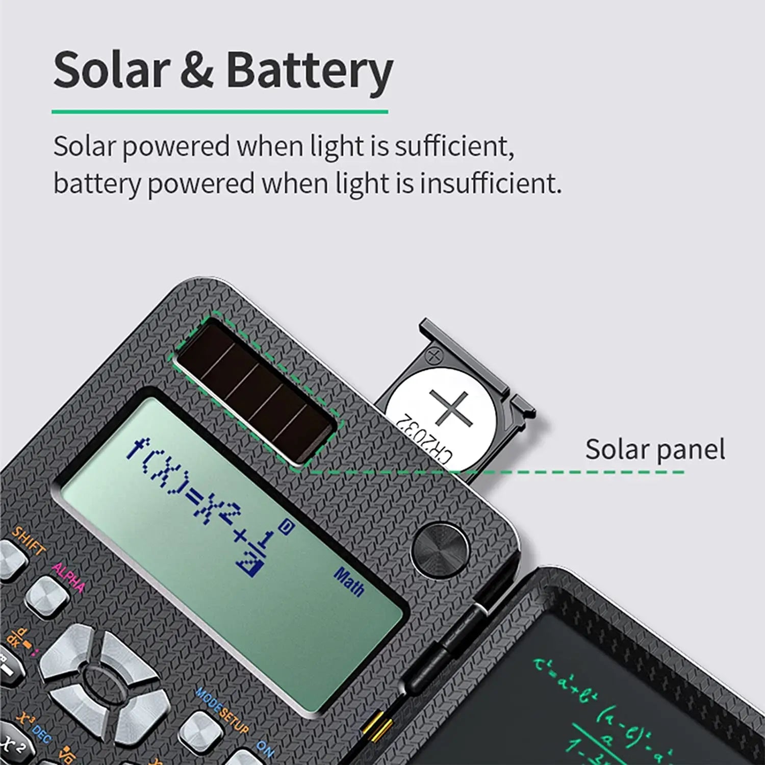 Foldable Scientific Calculator Notepad