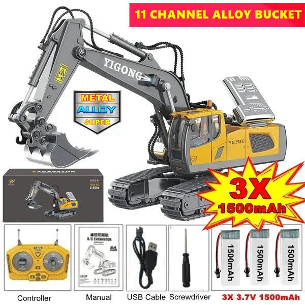 4WD Remote Construction Vehicle