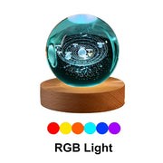 Crystal Cosmos Ball Nightlight