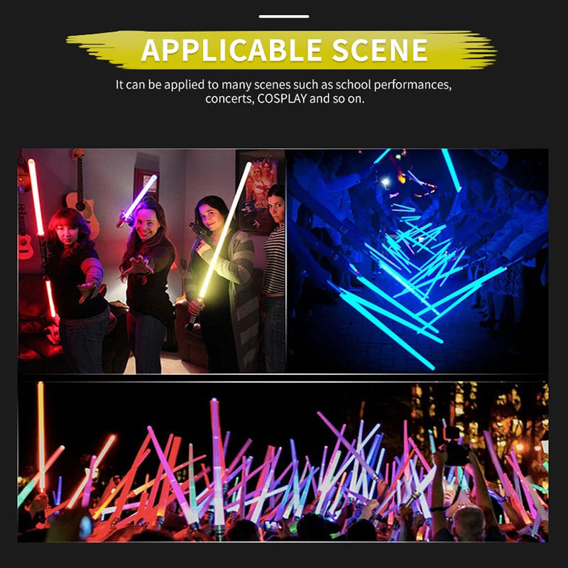 Seven-Color Light Saber Toy