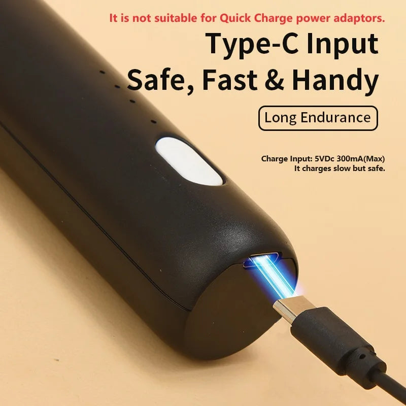 Rechargeable Three-Speed Milk Frother