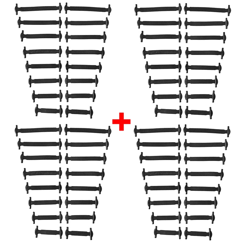 No-Tie Silicone Shoelace Set