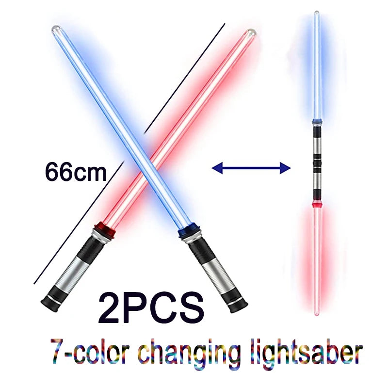 Seven-Color Light Saber Toy