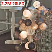 20LED Rattan Ball Lights