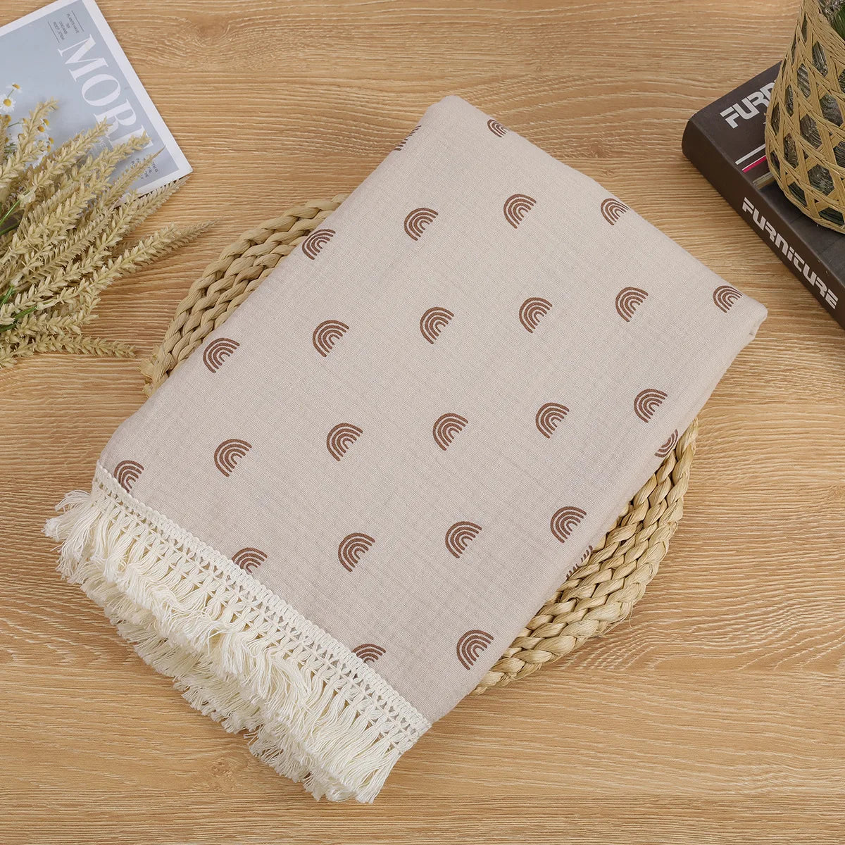 Cotton Muslin Baby Blanket