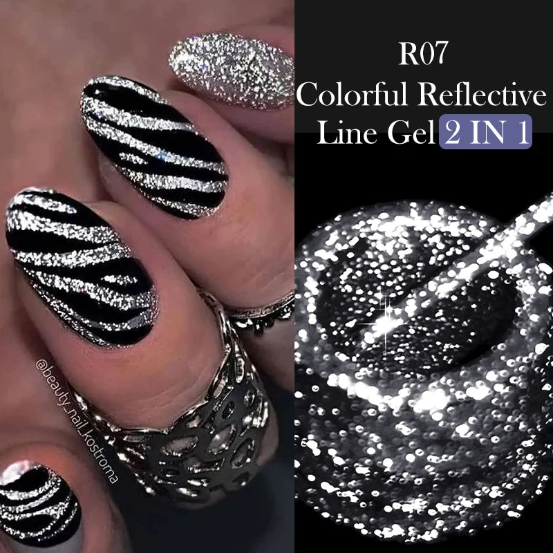 LILYCUTE Reflective Glitter Liner Gel