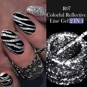 LILYCUTE Reflective Glitter Liner Gel