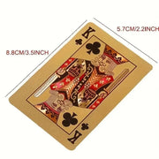 Waterproof Gold Playing Cards