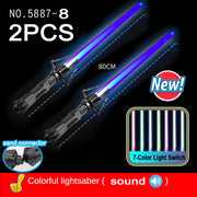 Seven-Color Light Saber Toy