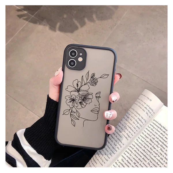 Abstract Shockproof iPhone Case