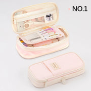 Double Layer Large Pencil Case
