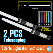 Seven-Color Light Saber Toy