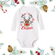 Christmas Snowman Baby Romper