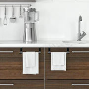 Stainless Over Cabinet Towel Rack