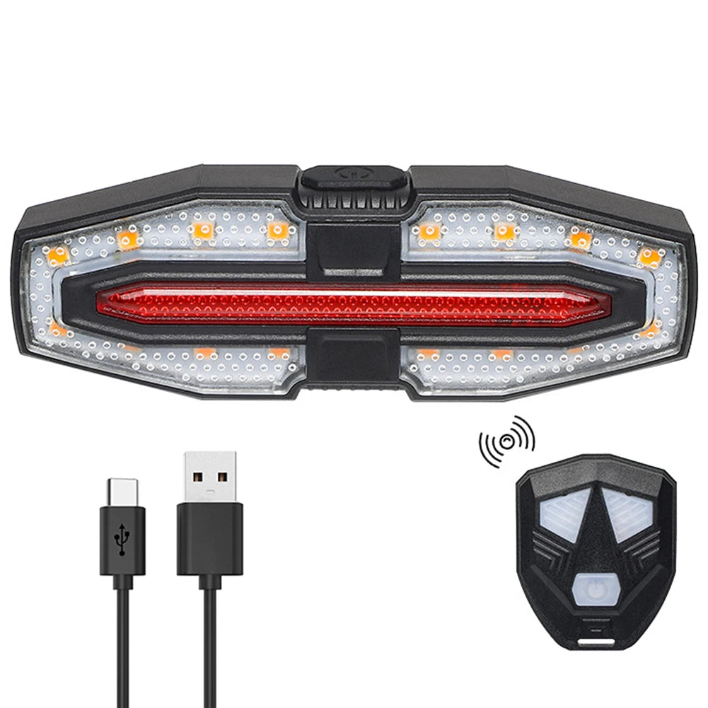 Rechargeable Turn Signal Bike Light