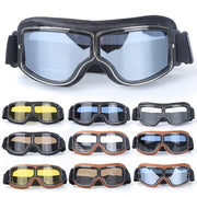 Retro Windproof Motorcycle Riding Glasses