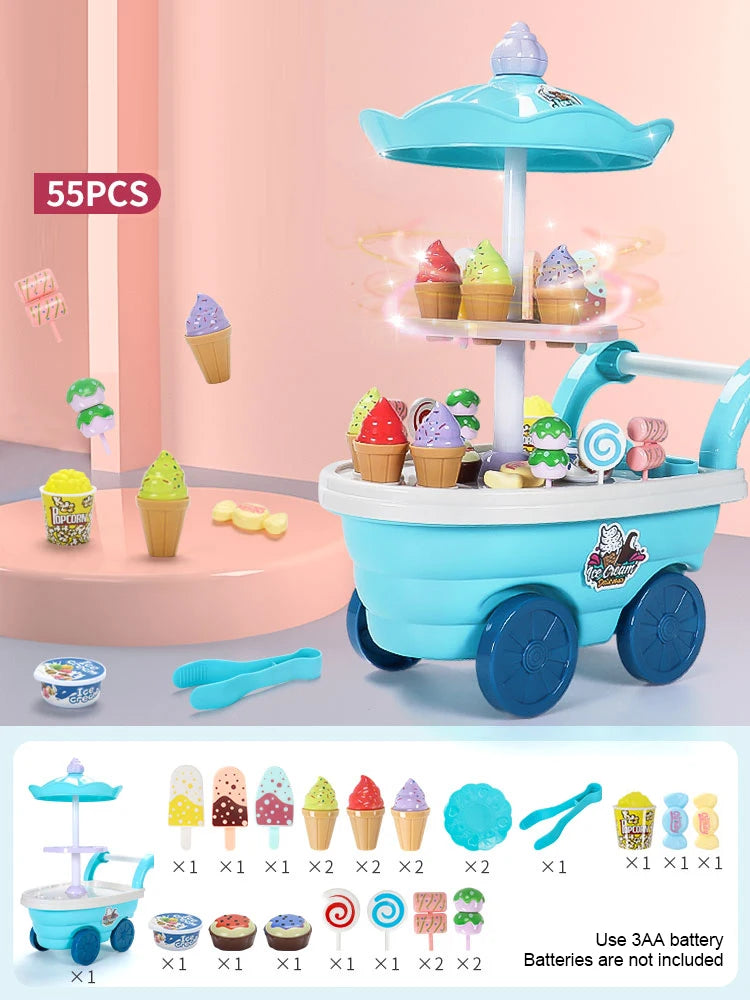 Ice Cream Cart Playset