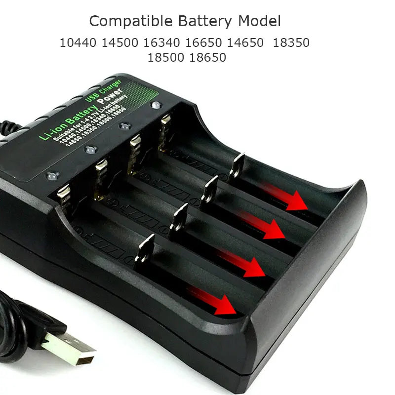 Smart 18650 Battery Charger