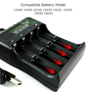 Smart 18650 Battery Charger