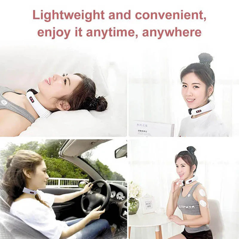 Electric Heated Neck Shoulder Massager