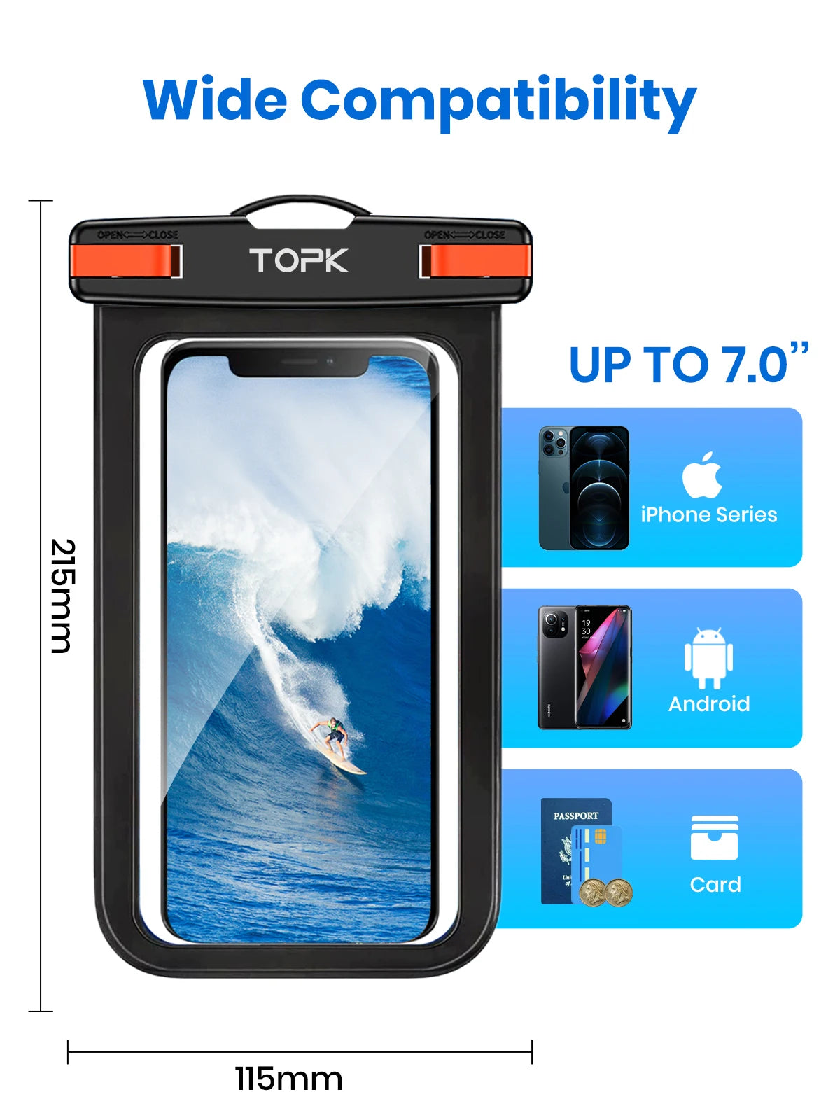 IPX8 Waterproof Phone Pouch