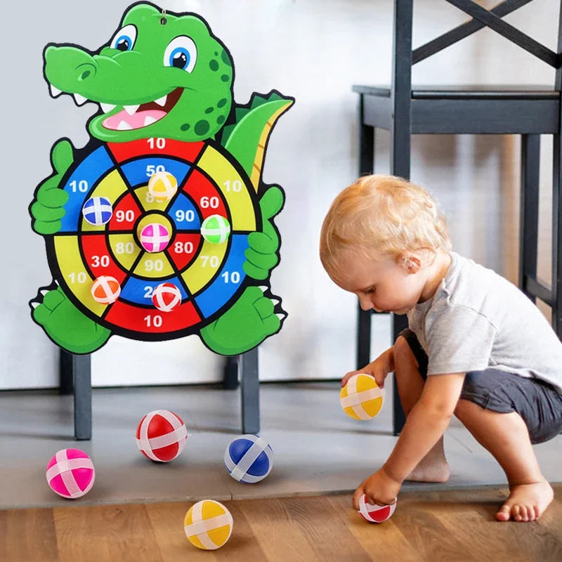 Sticky Ball Dart Board