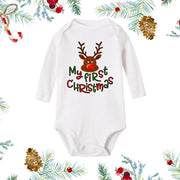 Christmas Snowman Baby Romper