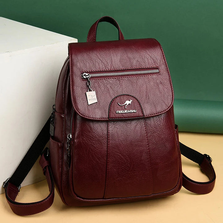 Vintage Genuine Leather Women's Backpack