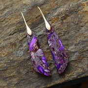 Bohemian Stone Drop Earrings
