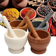 Manual Mortar Pestle Grinder