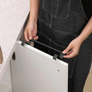Stainless Over Cabinet Towel Rack