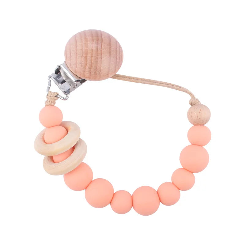 Silicone Pacifier Clip Chain