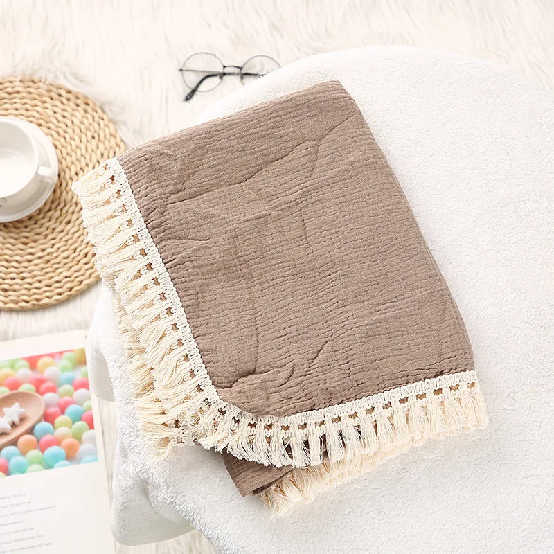 Cotton Muslin Baby Blanket