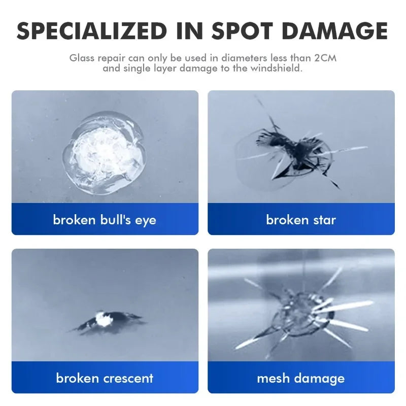 DIY Windshield Crack Repair Kit