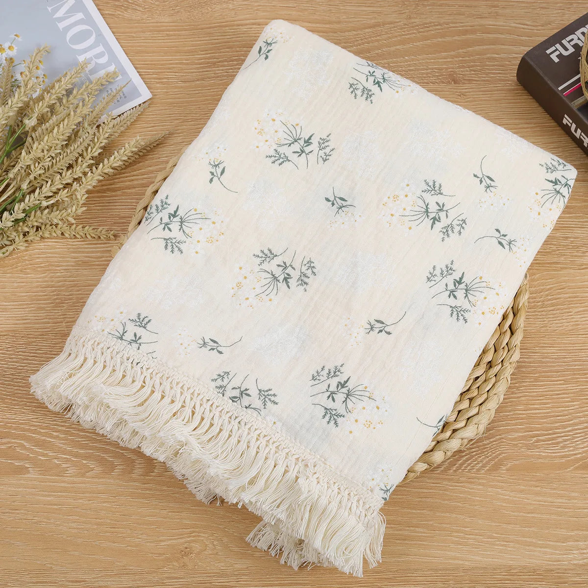 Cotton Muslin Baby Blanket