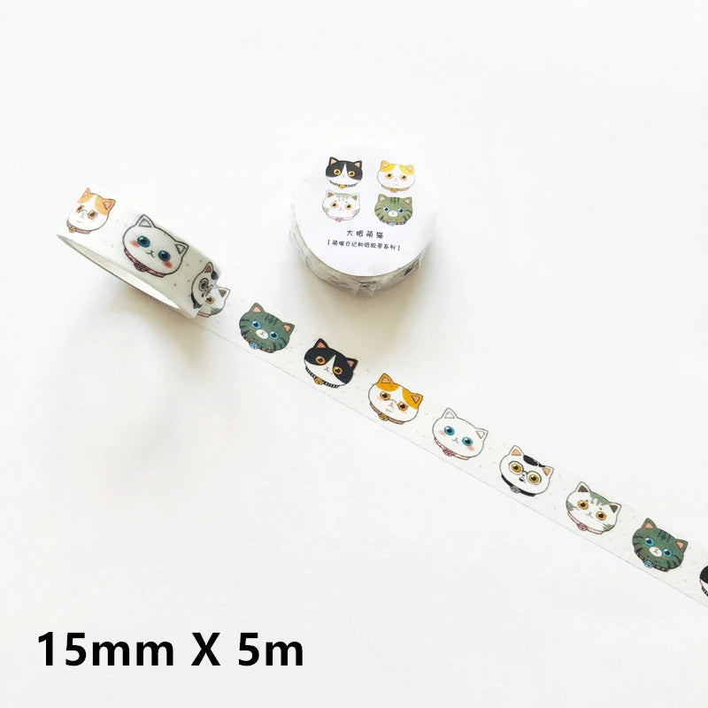 Kawaii Cat Washi Tape