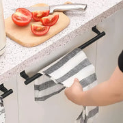 Stainless Over Cabinet Towel Rack