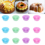 Reusable Silicone Cupcake Mold Set