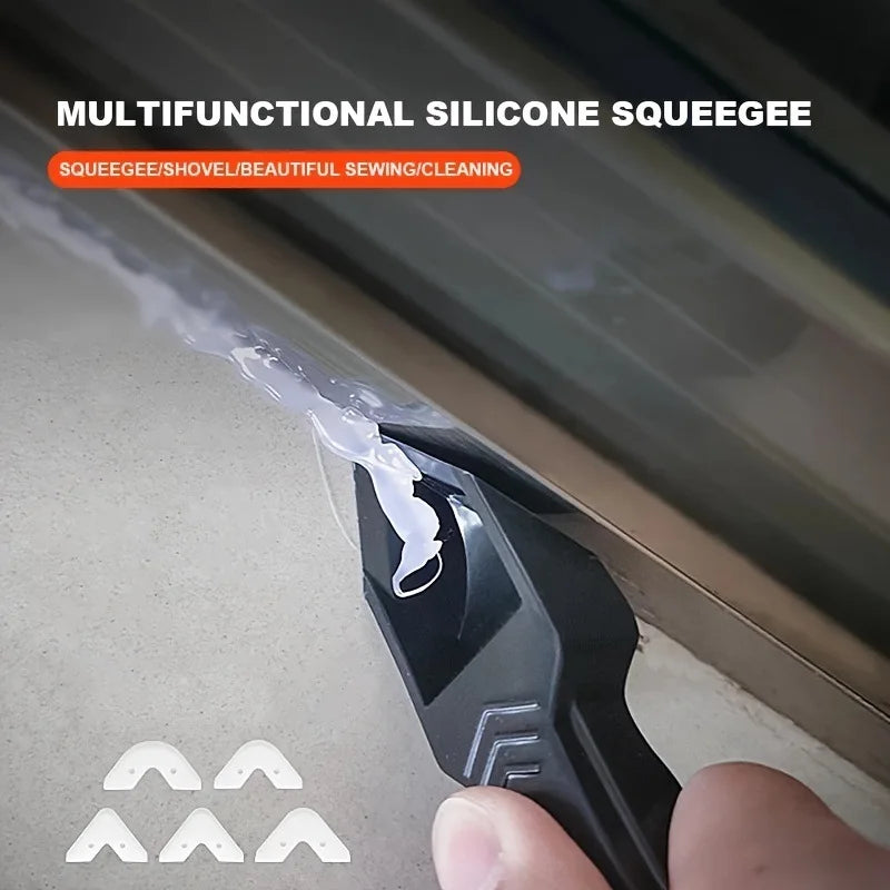 Five-in-One Silicone Scraper Kit