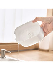 Press Soap Sponge Dispenser