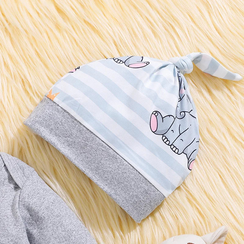 Three-Piece Baby Outfit Set