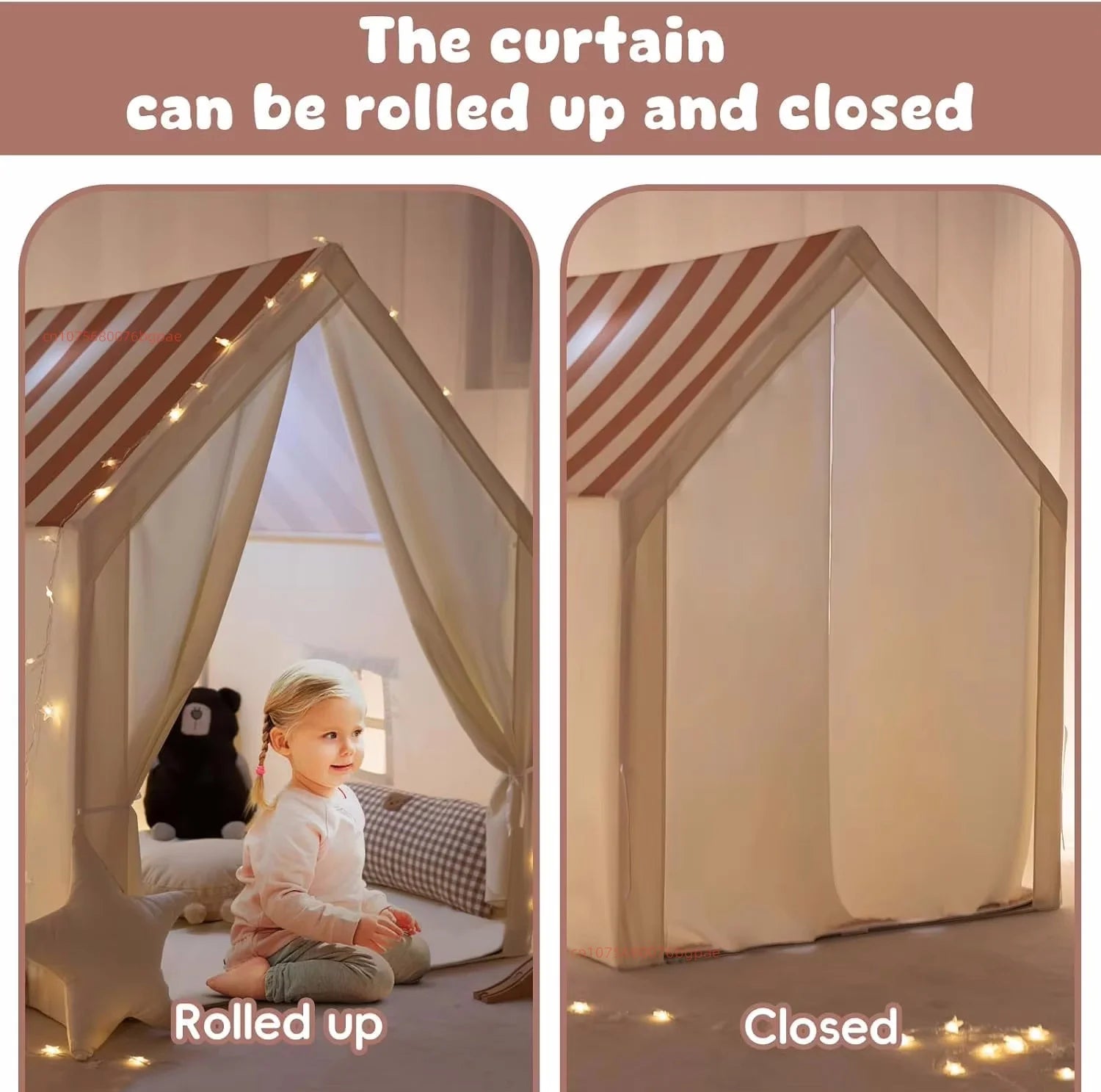 Foldable Kids Playhouse Tent