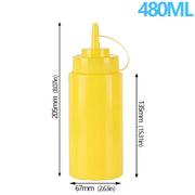 Squeeze Condiment Bottle Dispenser