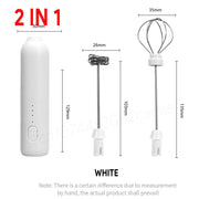 Rechargeable Three-Speed Milk Frother