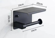 No-Drill Stainless Paper Holder