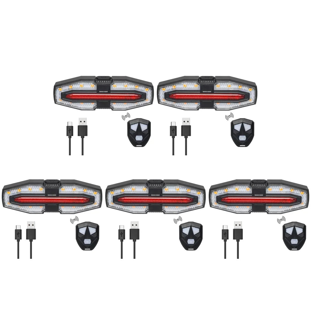 Rechargeable Turn Signal Bike Light